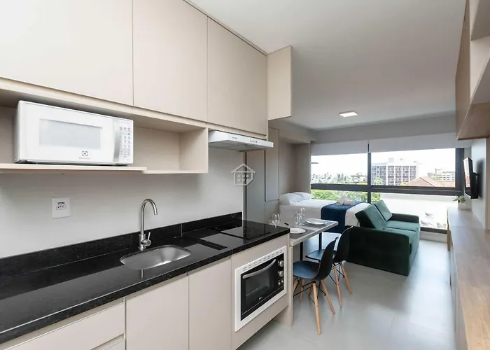 Apartment Vista Total Da Cidade Em Moradia Completa